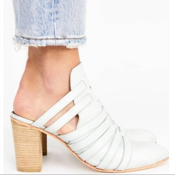 Pretty Baby Blue Free People Mules - Picture 5 of 6